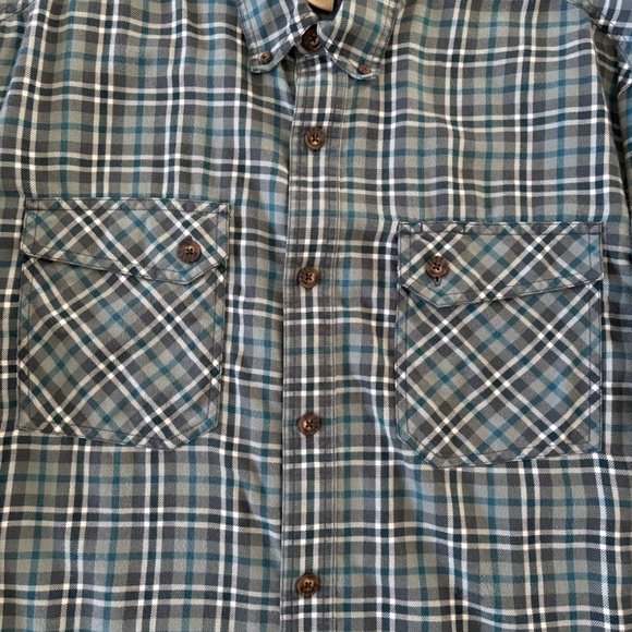 Duluth Men’s 2XL Long Sleeve Plaid Button Up Shirt NWOT - Picture 4 of 14